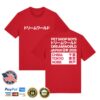 kenny Pet Shop Boys Store Merch Japan 2026 Red T Shirt