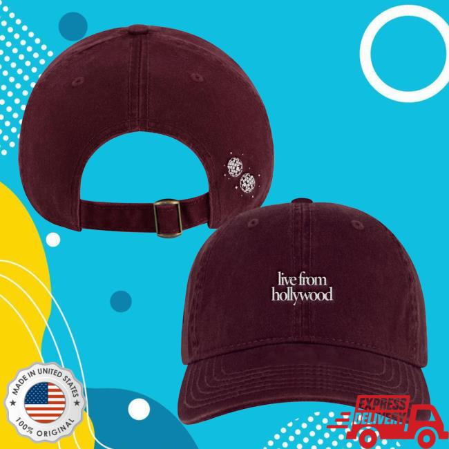 Dancing With The Stars Store Merch Live From Hollywood Maroon Hat Dancing With The Stars Store Merch Live From Hollywood Maroon Hat