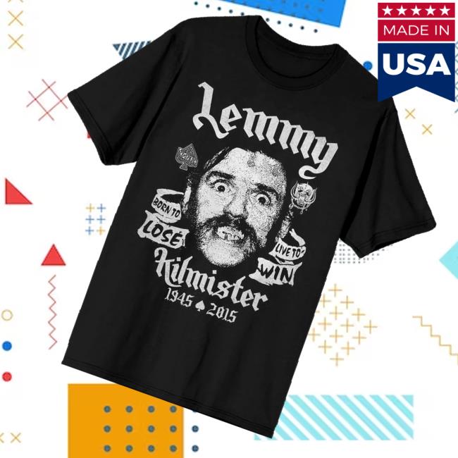 Motorhead Merch Store Born To Lose Live To Win Tee Motorhead Merch Store Born To Lose Live To Win Tee