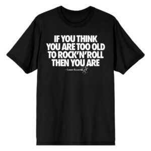 Imotorhead Merch Store Too Old To Rock N Roll Tee