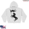 2Hollis Shop Merch Store 2H Black Running Horse Hoodie