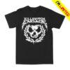 Killswitch Engage Store Merch Skull Wreath T-Shirt Red