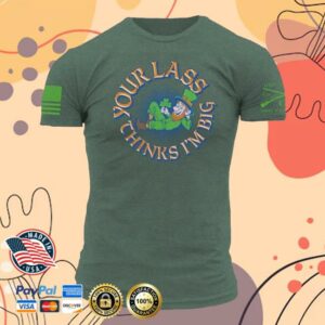 Grunt Style Merch Store I’m Big T-Shirt Heather Forest Green