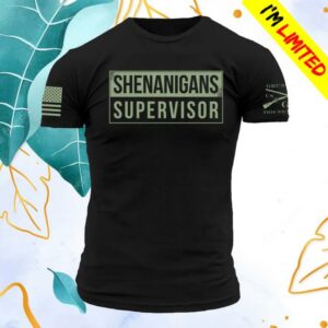 Grunt Style Merch Store Shenanigans Supervisor T-Shirt Black