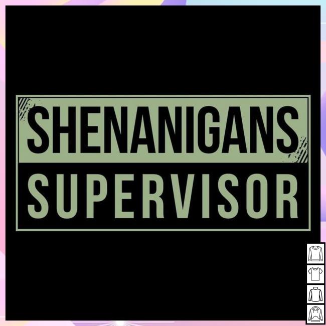 Grunt Style Merch Store Shenanigans Supervisor T-Shirt Black Grunt Style Merch Store Shenanigans Supervisor T-Shirt Black