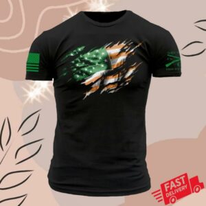 Grunt Style Merch Store Still Standing Irish Colors T-Shirt Black