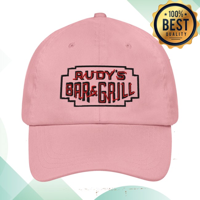 Rudy’s Bar & Grill Neon Store Merch Valentine’S Day Pink Dad Hat – Rudy’S Bar Nyc Neon Sign Cap Rudy’s Bar & Grill Neon Store Merch Valentine’S Day Pink Dad Hat – Rudy’S Bar Nyc Neon Sign Cap