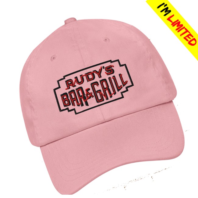 Rudy’s Bar & Grill Neon Store Merch Valentine’S Day Pink Dad Hat – Rudy’S Bar Nyc Neon Sign Cap Rudy’s Bar & Grill Neon Store Merch Valentine’S Day Pink Dad Hat – Rudy’S Bar Nyc Neon Sign Cap