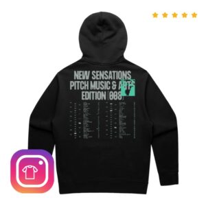 Untitled Group Store Merch Lineup Hoodie Black