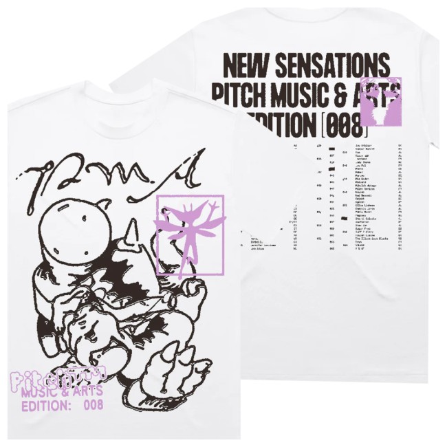 Untitled Group Store Merch Lineup Shirt White Untitled Group Store Merch Lineup Shirt White