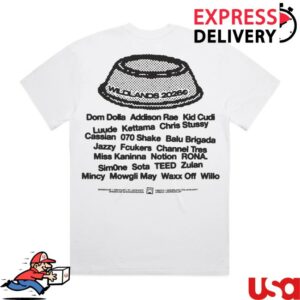 Untitled Group Store Merch Wildlands 26 Dog Shirt White