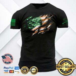 Grunt Style Merch Store Shop Still Standing Irish Colors T-Shirt