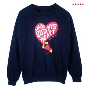 Merchnow Store Merch Matt Nathanson Megaphone Navy Crewneck