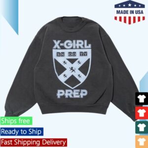 Complex Store Merch X-Girl Prep Crew Neck Sweat
