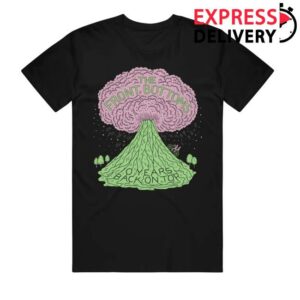 The Front Bottoms Merch Store Shop Volcano Black T-Shirt
