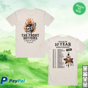 The Front Bottoms Merch Store Shop Moto Tour T-Shirt