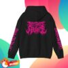 kenny Stitched Up Heart Merch Store Pink Death Metal Pullover Hoodiev