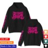 kenny Stitched Up Heart Merch Store Pink Death Metal Pullover Hoodiexx