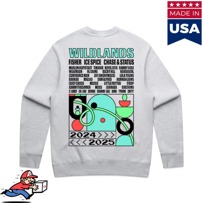 Untitled Group Merch Store Wildlands 24 25 Lineup Crewneck Grey Untitled Group Merch Store Wildlands 24 25 Lineup Crewneck Grey