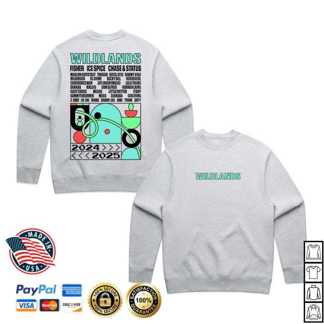 Untitled Group Merch Store Wildlands 24 25 Lineup Crewneck Grey Untitled Group Merch Store Wildlands 24 25 Lineup Crewneck Grey