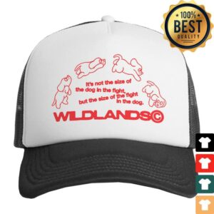 Untitled Group Merch Store Wildlands 26 Foam Trucker Hat White Black