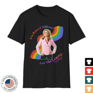 Shop Sonja Morgan Store Merch Sonja Morgan I’ve Raised Millions For The Lgbtq+ Community Official Graphic T-Shirt