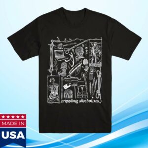 Evilgreed Merch Store Crippling Alcoholism Camgirl T-Shirt