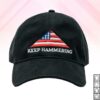 Cameron Hanes Store Merch Keep Hammering Flag Hat 1 kenny cameron hanes store merch keep hammering flag hat