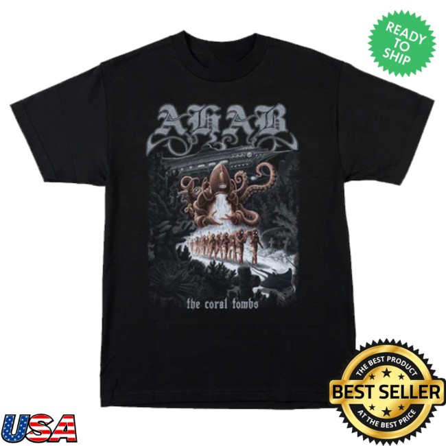 Indiemerchstore Ahab The Coral Tombs T-Shirt Indiemerchstore Ahab The Coral Tombs T-Shirt