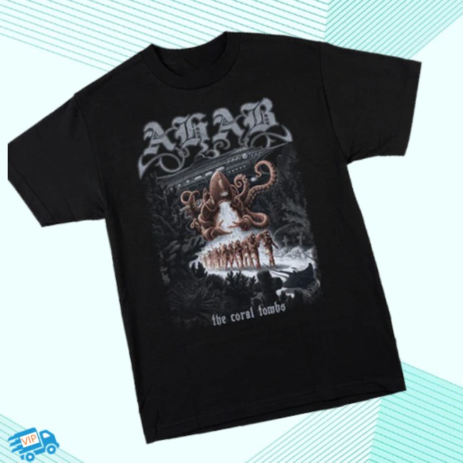 Indiemerchstore Ahab The Coral Tombs T-Shirt Indiemerchstore Ahab The Coral Tombs T-Shirt