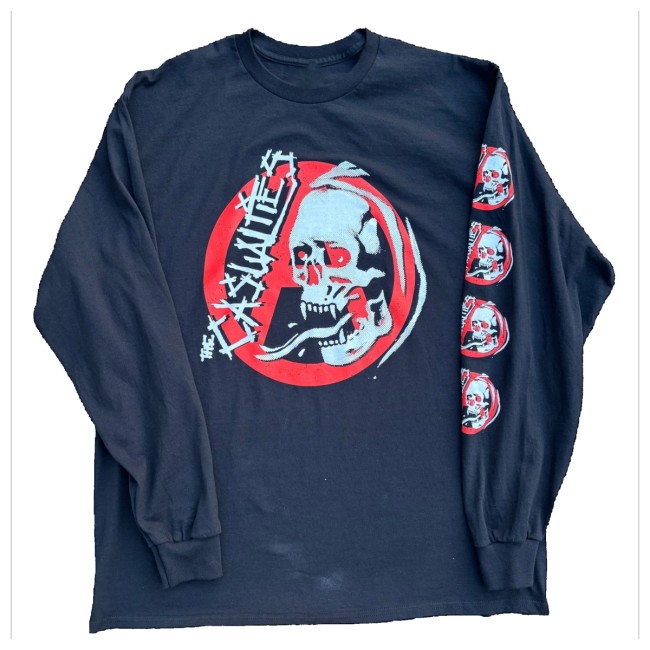 The Casualties Merch Store Merch Long Sleeve Reaper Stencil The Casualties Merch Store Merch Long Sleeve Reaper Stencil