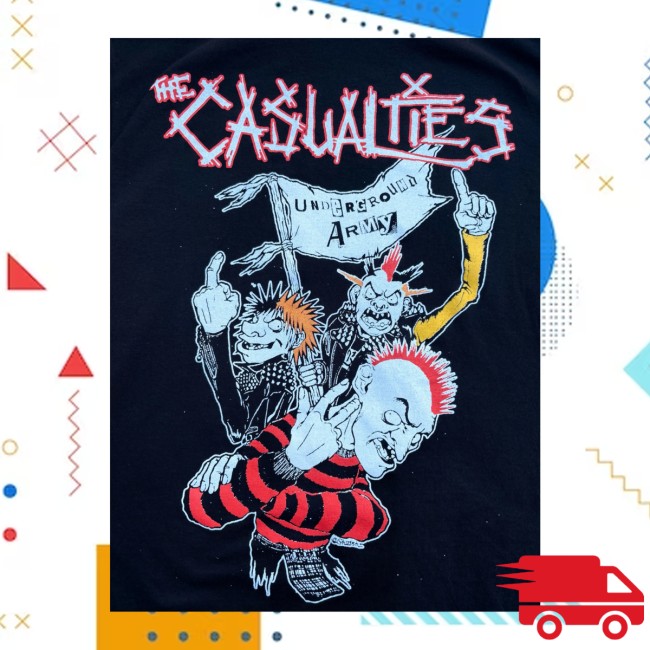 The Casualties Merch Store Merch Underground Army Shirt The Casualties Merch Store Merch Underground Army Shirt
