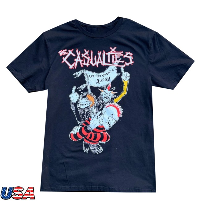 The Casualties Merch Store Merch Underground Army Shirt The Casualties Merch Store Merch Underground Army Shirt
