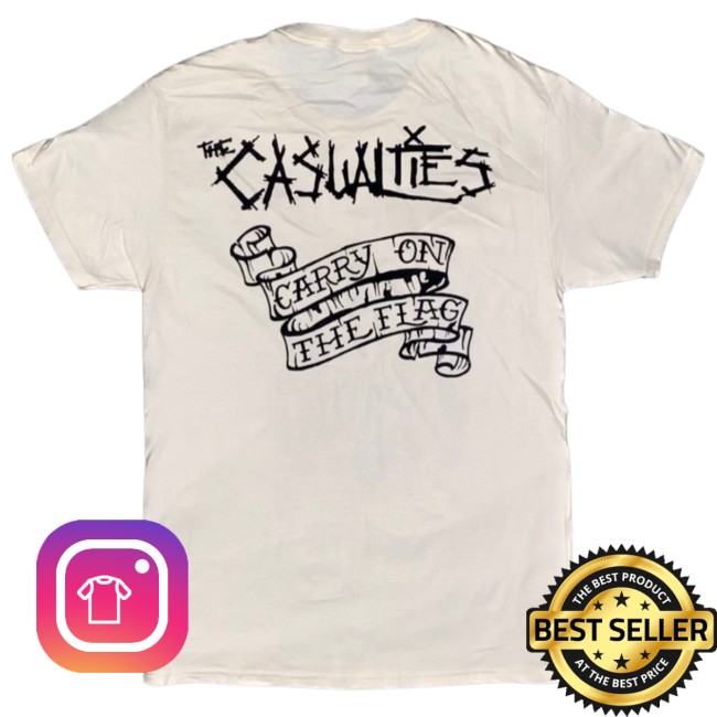 The Casualties Store Merch Carry On Tee The Casualties Store Merch Carry On Tee