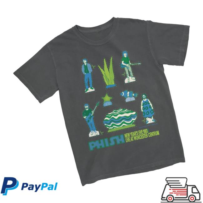 Phish Dry Goods Merch Store New Year’s Eve 1993 Live At Worcester Tee Phish Dry Goods Merch Store New Year’s Eve 1993 Live At Worcester Tee