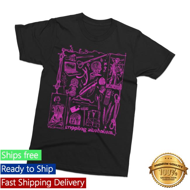 The Flenser Merch Store Crippling Alcoholism Camgirl Collage Shirt The Flenser Merch Store Crippling Alcoholism Camgirl Collage Shirt