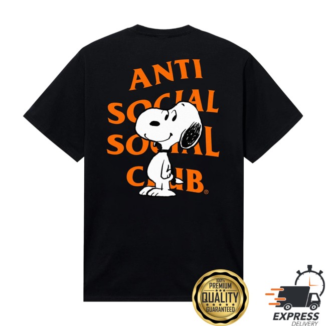 Antisocialsocialclub Store Merch Assc X Peanuts Snoopy Logo Tee Antisocialsocialclub Store Merch Assc X Peanuts Snoopy Logo Tee