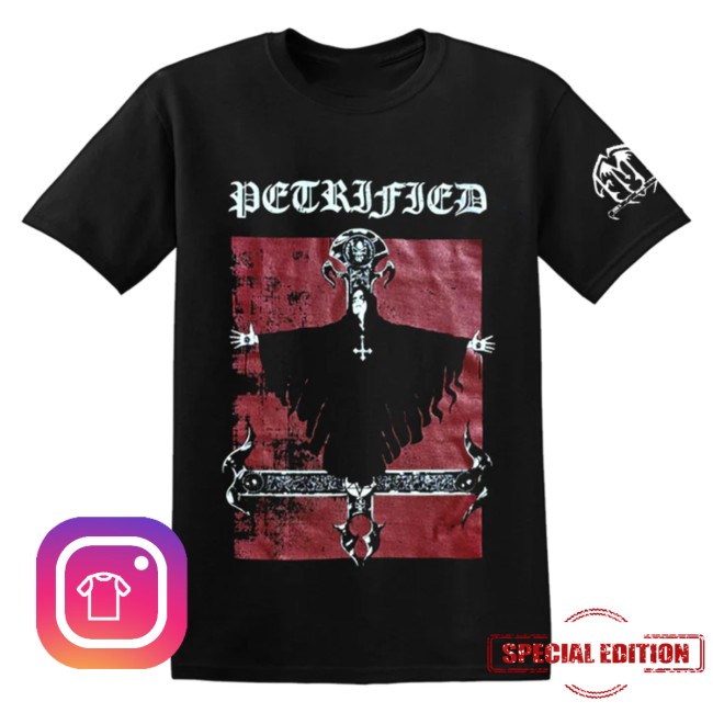 Direct Merch Store Full Moon Productions ‘Petrified’ T-Shirt Direct Merch Store Full Moon Productions ‘Petrified’ T-Shirt