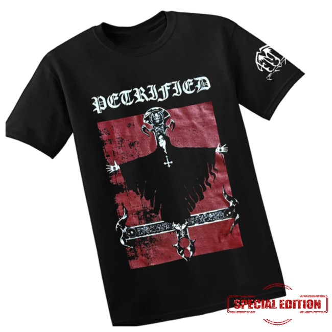 Direct Merch Store Full Moon Productions ‘Petrified’ T-Shirt Direct Merch Store Full Moon Productions ‘Petrified’ T-Shirt