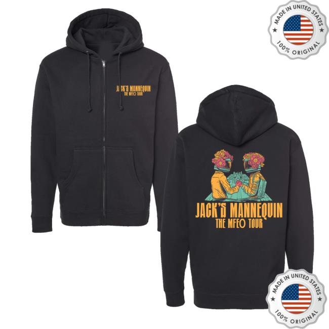 Andrew Mcmahon Merch Store Shop Jack’s Mannequin Mfeo Zip Up Hoodie Andrew Mcmahon Merch Store Shop Jack’s Mannequin Mfeo Zip Up Hoodie