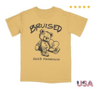 Andrew Mcmahon Merch Store Shop Jack’s Mannequin Bruised Bear T-Shirt
