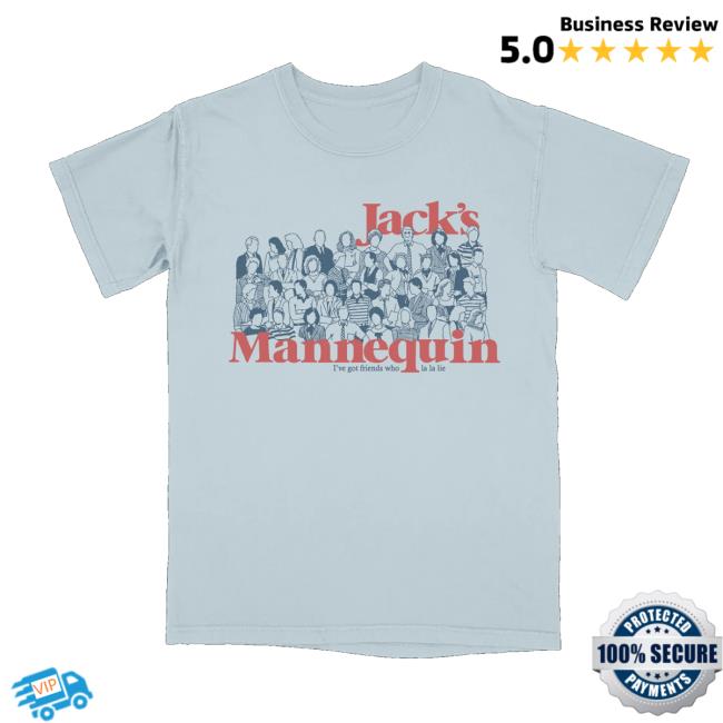 Andrew Mcmahon Merch Store Shop Jack’s Mannequin La La Lie T-Shirt Andrew Mcmahon Merch Store Shop Jack’s Mannequin La La Lie T-Shirt