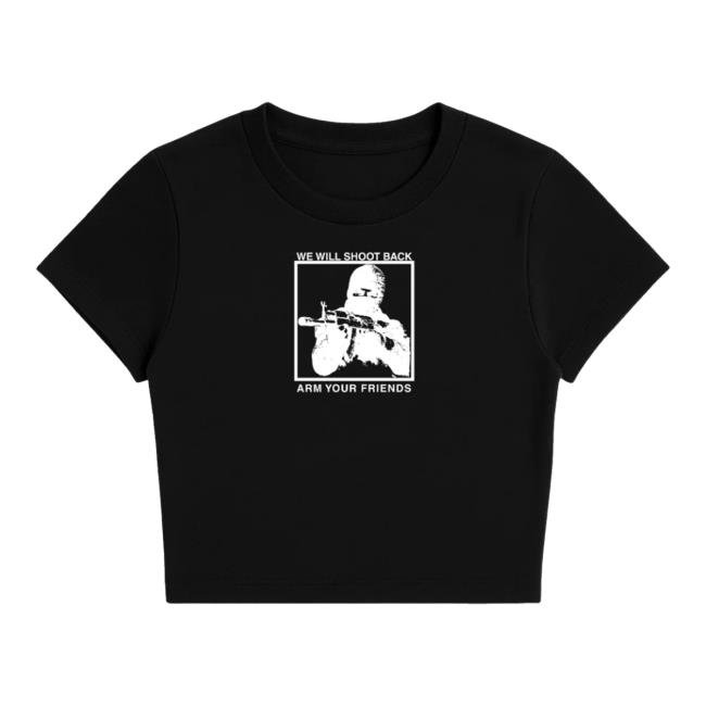 Arm Your Friends Merch Store Wwsb Baby Tee Arm Your Friends Merch Store Wwsb Baby Tee