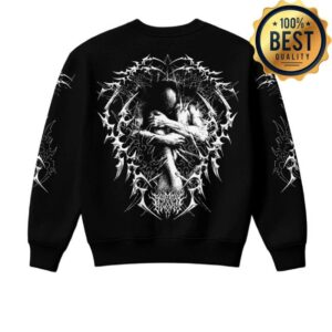 Scummy Bears Merch Store Bloom Of Ashes Oversized Crewneck Sweatshirt