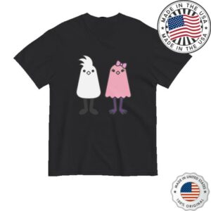 Johnwowcool Merch Store Shop Just Two Birds Tee