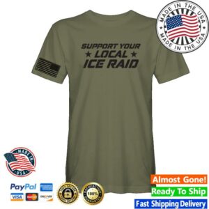 Hodgetwins Merch Store Shop Support Your Local Ice Raid T-Shirt