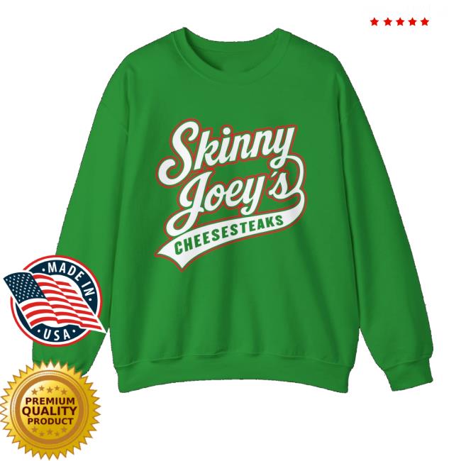 The Skinny Joey Cheesesteaks Merch Store Shop Skinny Joey’s Cheesesteaks Unisex Crewneck Sweatshirt The Skinny Joey Cheesesteaks Merch Store Shop Skinny Joey’s Cheesesteaks Unisex Crewneck Sweatshirt