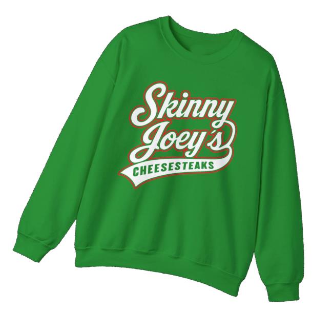 The Skinny Joey Cheesesteaks Merch Store Shop Skinny Joey’s Cheesesteaks Unisex Crewneck Sweatshirt The Skinny Joey Cheesesteaks Merch Store Shop Skinny Joey’s Cheesesteaks Unisex Crewneck Sweatshirt