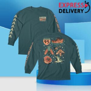 Loneliest Place Earth Merch Store Shop Aaron West And The Roaring Twenties Wdheo Flash Long Sleeve