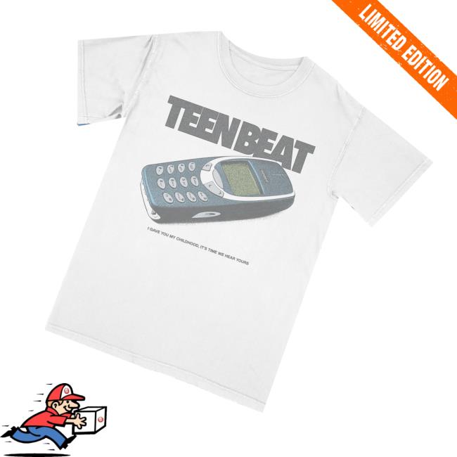 Teen Beat Merch Store Shop The Brick Tee Teen Beat Merch Store Shop The Brick Tee